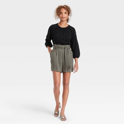 Women's Bishop Long Sleeve T-Shirt - A New Day™ 4 Women's Bishop Long Sleeve T-Shirt - A New Day™ - Image 2