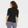 Women's Elbow Sleeve Mock Turtleneck T- Shirt - A New Day™