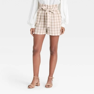 Women's High-Rise Paperbag Shorts - A New Day™ 4 Women's High-Rise Paperbag Shorts - A New Day™ - Image 3