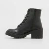 Women's Brie Combat Boots - A New Day™ Crocodile Black -A New Day popular shop unnamed file 408