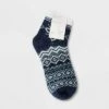 Women's Snowflake Double Lined Cozy Ankle Socks - A New Day™ Navy 4-10 -A New Day popular shop unnamed file 4129