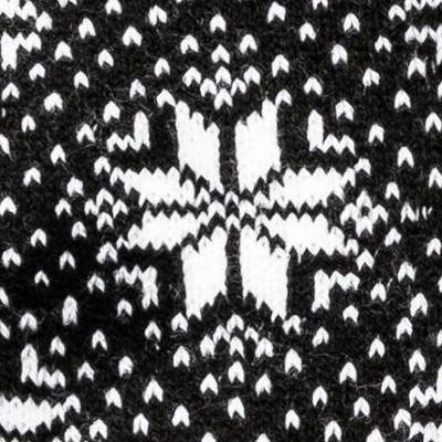 Women's Snowfall Double Lined Cozy Crew Socks - A New Day™ 4-10 Black 5 Women's Snowfall Double Lined Cozy Crew Socks - A New Day™ 4-10 Black - Image 3