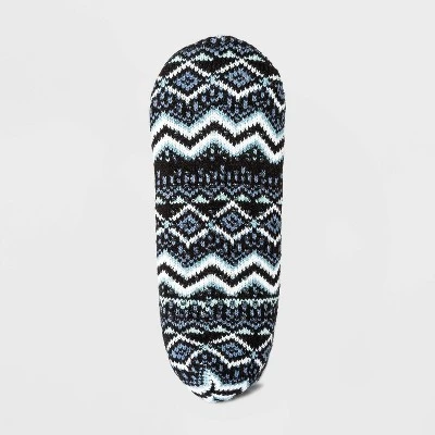 Women's Penguin Double Lined Cozy Booties with Grippers - A New Day™ Black 4-10 5 Women's Penguin Double Lined Cozy Booties with Grippers - A New Day™ Black 4-10 - Image 3