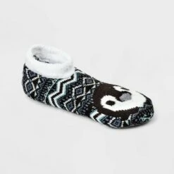 Women's Penguin Double Lined Cozy Booties with Grippers - A New Day™ Black 4-10 11 Women's Penguin Double Lined Cozy Booties with Grippers - A New Day™ Black 4-10 -A New Day popular shop unnamed file 4154