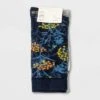 Women's Floral Fall Berries 3pk Crew Socks - A New Day™ Navy 4-10 -A New Day popular shop unnamed file 4194