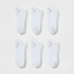 Women's 6pk Low Cut Socks - A New Day™ 4-10 Black/gray/white -A New Day popular shop unnamed file 4228