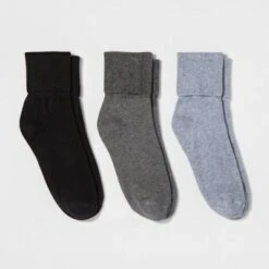 Women's 3pk Mary Jane Fold Over Cuff Socks - A New Day™ 4-10 Gray Heather 11 Women's 3pk Mary Jane Fold Over Cuff Socks - A New Day™ 4-10 Gray Heather -A New Day popular shop unnamed file 4274