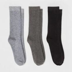 Women's 3pk Crew Socks - A New Day™ 4-10 Black -A New Day popular shop unnamed file 4281