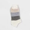 Women's Striped 3pk Low Cut Socks - A New Day™ Ivory 4-10 -A New Day popular shop unnamed file 4291