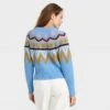 Women's Crewneck Sweater - A New Day™ Fair Isle