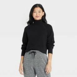 Women's Lightweight Turtleneck Pullover Sweater - A New Day™ -A New Day popular shop unnamed file 4326