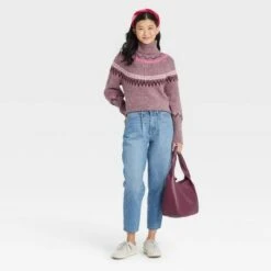 Women's Turtleneck Pullover Sweater - A New Day™ 7 Women's Turtleneck Pullover Sweater - A New Day™ -A New Day popular shop unnamed file 4341