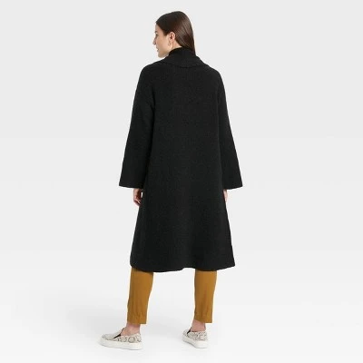 Women's Houndstooth Open-Front Sweater Cardigan - A New Day™ 3 Women's Houndstooth Open-Front Sweater Cardigan - A New Day™