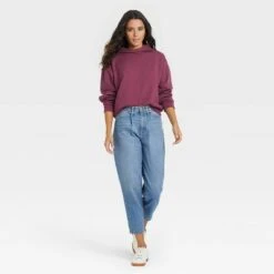 Women's Hooded Fleece Sweatshirt - A New Day™ -A New Day popular shop unnamed file 4428