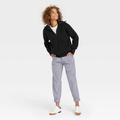 Women's Sherpa Quarter Zip Sweatshirt - A New Day™ 4 Women's Sherpa Quarter Zip Sweatshirt - A New Day™ - Image 2