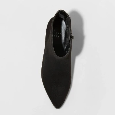 Women's Delilah Heeled Ankle Boots - A New Day™ Black 4 Women's Delilah Heeled Ankle Boots - A New Day™ Black - Image 2