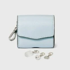 Ear Bud Case Coin Purse - A New Day™ Metallic Gray 18 Ear Bud Case Coin Purse - A New Day™ Metallic Gray -A New Day popular shop unnamed file 4531