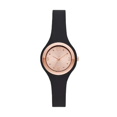 Women's Rubber Unibody Strap Watch - A New Day™ Blush/rose Gold 5 Women's Rubber Unibody Strap Watch - A New Day™ Blush/rose Gold - Image 3