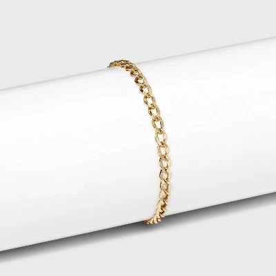 14K Gold Plated Chain Bracelet - A New Day™ 3 14K Gold Plated Chain Bracelet - A New Day™ - Image 2