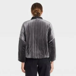 Women's Quilted Velvet Duster Jacket - A New Dayâ„¢ Pink