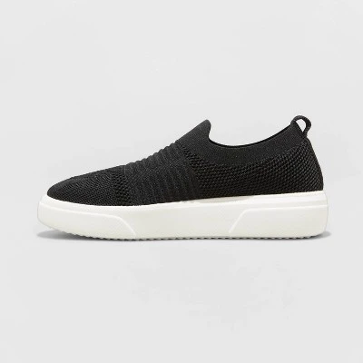 Women's Khloe Knit Sneakers - A New Day™ Black 3 Women's Khloe Knit Sneakers - A New Day™ Black