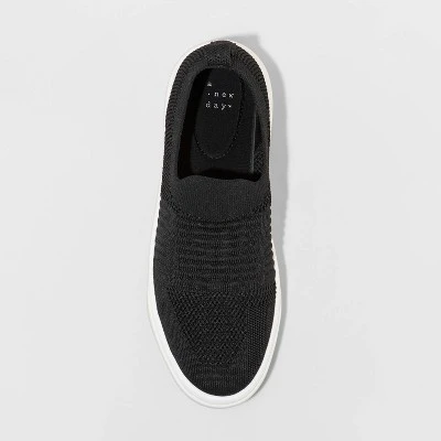 Women's Khloe Knit Sneakers - A New Day™ Black 4 Women's Khloe Knit Sneakers - A New Day™ Black - Image 2