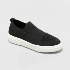 Women's Khloe Knit Sneakers - A New Day™ Black 10 Women's Khloe Knit Sneakers - A New Day™ Black -A New Day popular shop unnamed file 71