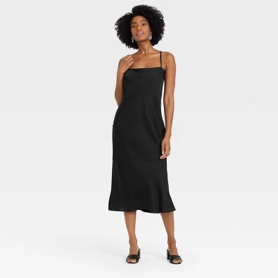 Women's Apron Slip Dress - A New Day™ 5 Women's Apron Slip Dress - A New Day™ - Image 3