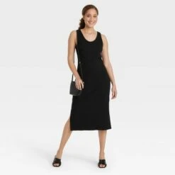 Women's Rib Knit Tank Dress - A New Day™ -A New Day popular shop unnamed file 718