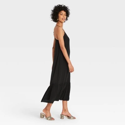 Women's Sleeveless Ruffle Hem Dress - A New Day™ 4 Women's Sleeveless Ruffle Hem Dress - A New Day™ - Image 2