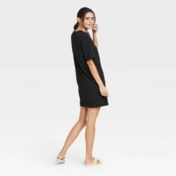 Women's Elbow Sleeve Knit T-Shirt Dress - A New Dayâ„¢