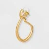 Short Metal Squiggle Drop Earrings - A New Day™ Light Gold -A New Day popular shop unnamed file 765
