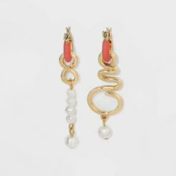 Huggie Hoop Earrings - A New Day™ Rust -A New Day popular shop unnamed file 780