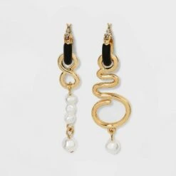 Huggie Hoop Earrings - A New Day™ Rust -A New Day popular shop unnamed file 781