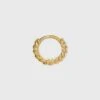 14K Gold Plated Twist Huggie Hoop Earrings - A New Day™ -A New Day popular shop unnamed file 802