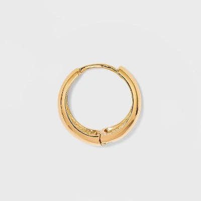 Hinge Hoop Earrings - A New Day™ Gold 3 Hinge Hoop Earrings - A New Day™ Gold