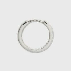 Band Hoop Earrings - A New Day™ Silver