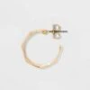 Hammered Textured Hoop Trio Earrings - A New Day™ Gold -A New Day popular shop unnamed file 946
