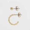Multi Studs and Chain Hoop Earrings - A New Day™ -A New Day popular shop unnamed file 958