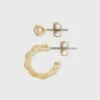 Multi Gold Hoops and Cubic Zirconia Stud Earring Set 8pc - A New Day™ 1 Multi Gold Hoops and Cubic Zirconia Stud Earring Set 8pc - A New Day™ -A New Day popular shop unnamed file 972
